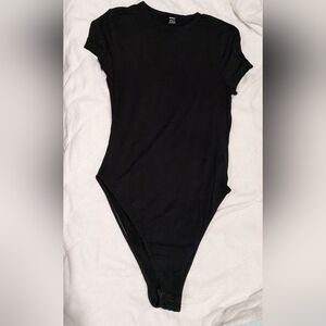 SHEIN Black Bodysuit One Piece with Timeless Style
